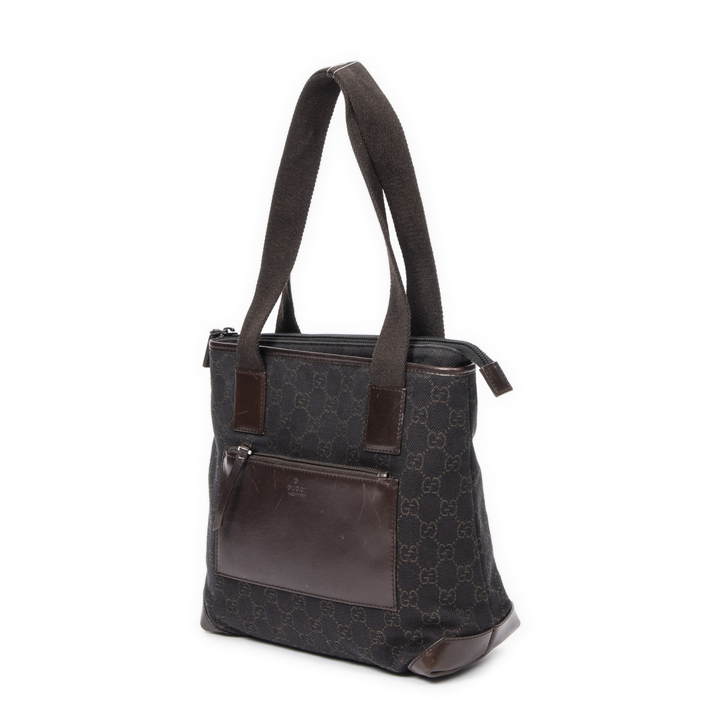 Gucci Small Front Zip Pocket Tote - Picture 5 of 9